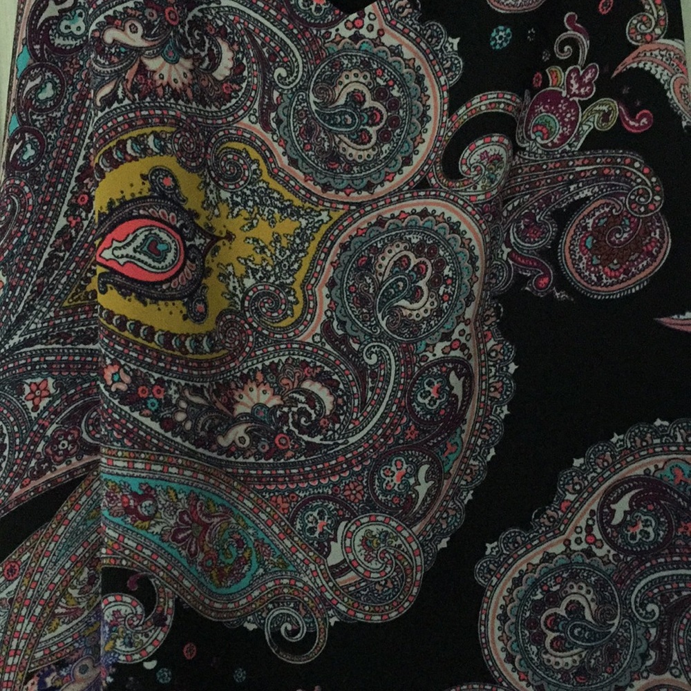 Donated - Beautiful reversible paisley tankExpress - Picture 4 of 8